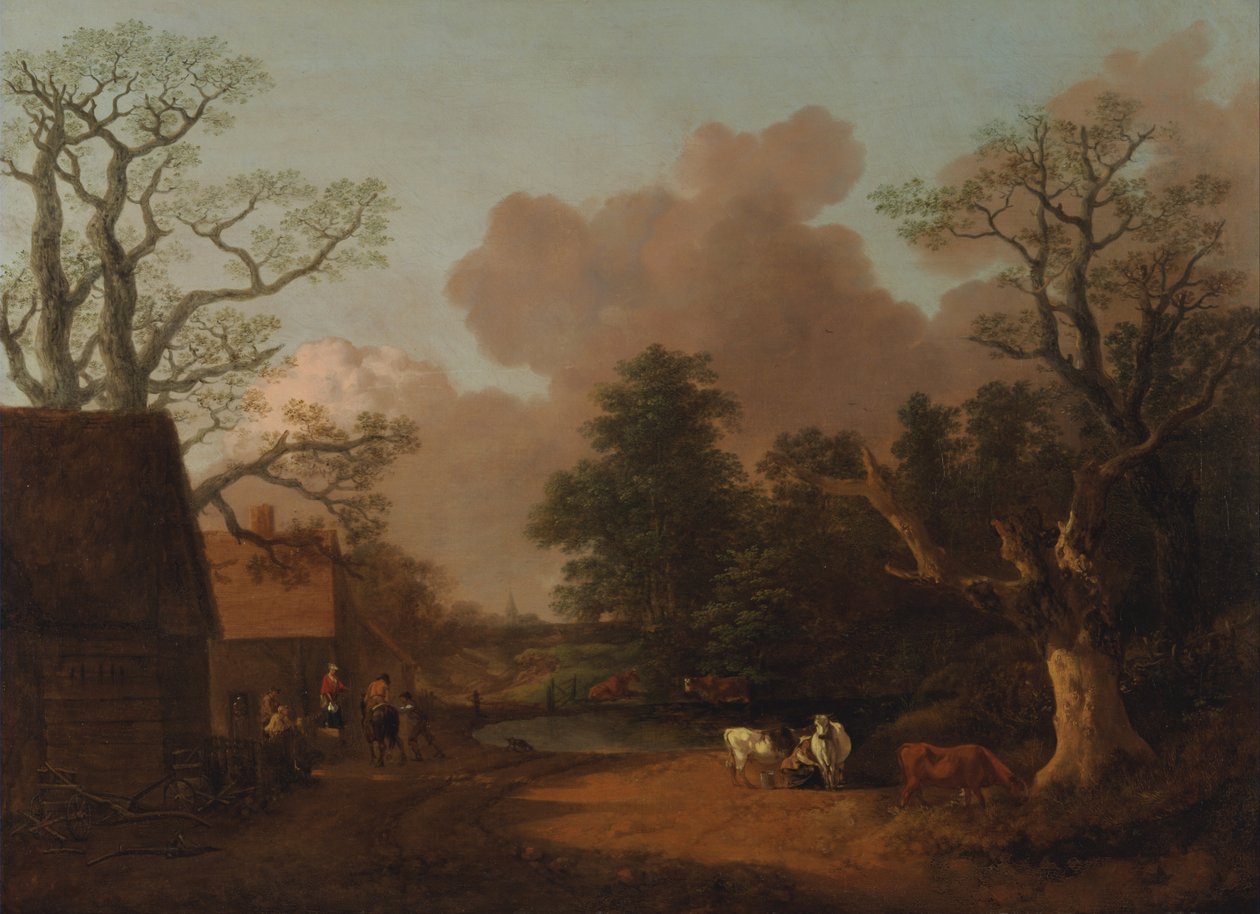 Krajina s dojičkou od Thomas Gainsborough