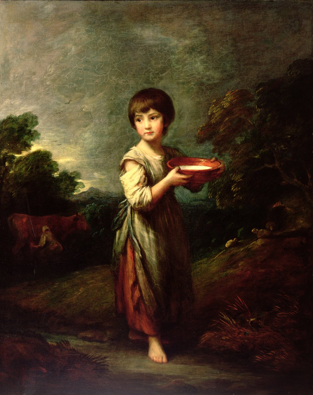 Lavinia, Mléčná služka od Thomas Gainsborough