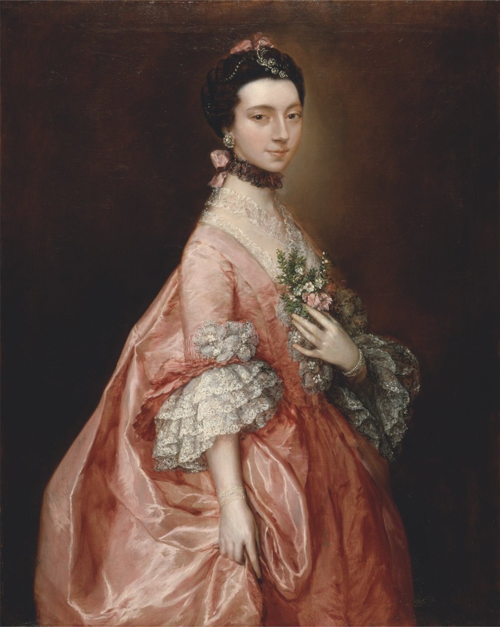 Mary Little, později Lady Carr od Thomas Gainsborough