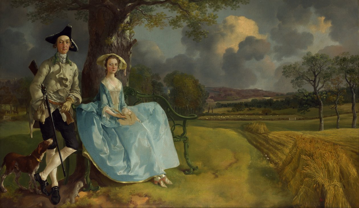 Pan a paní Andrewsovi od Thomas Gainsborough