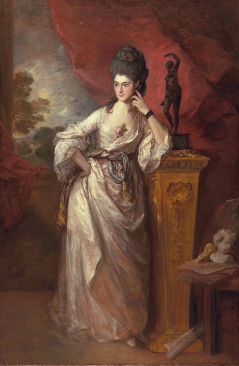 Penelope (Pitt), vikomtesa Ligonier, 1770 od Thomas Gainsborough