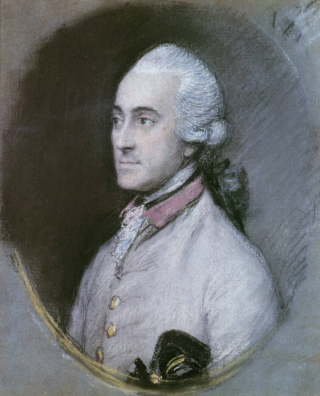 Portrét George Pitta, 1. barona Riverse (1721-1803) od Thomas Gainsborough