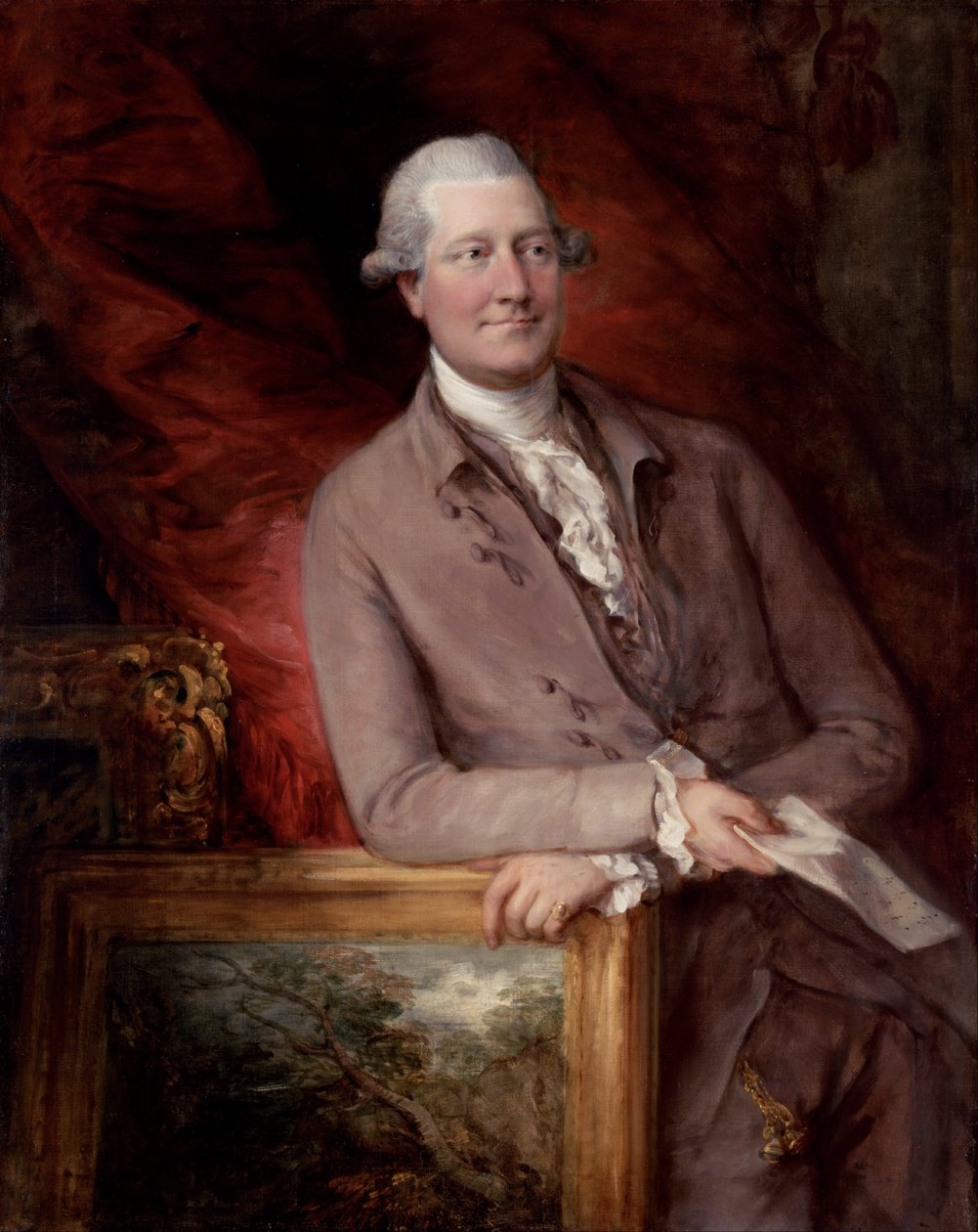 Portrét Jamese Christieho (1730 od Thomas Gainsborough