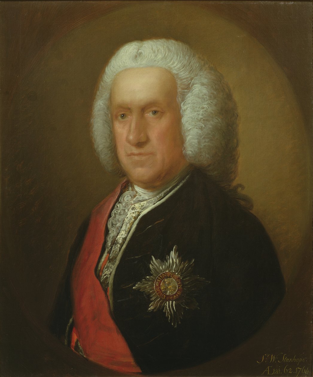 Portrét Williama Stanhopea, 1764 od Thomas Gainsborough