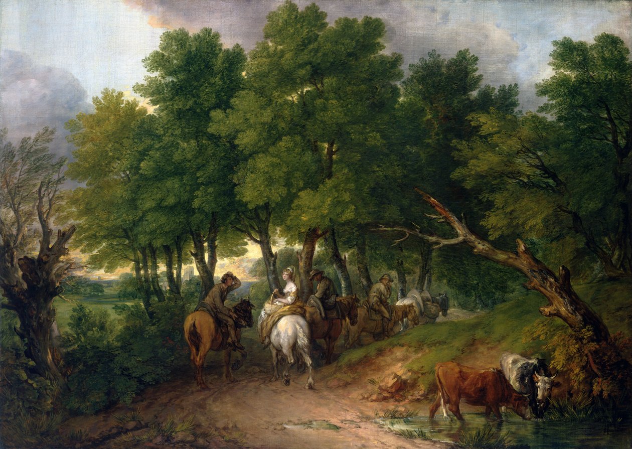 Cesta z trhu od Thomas Gainsborough