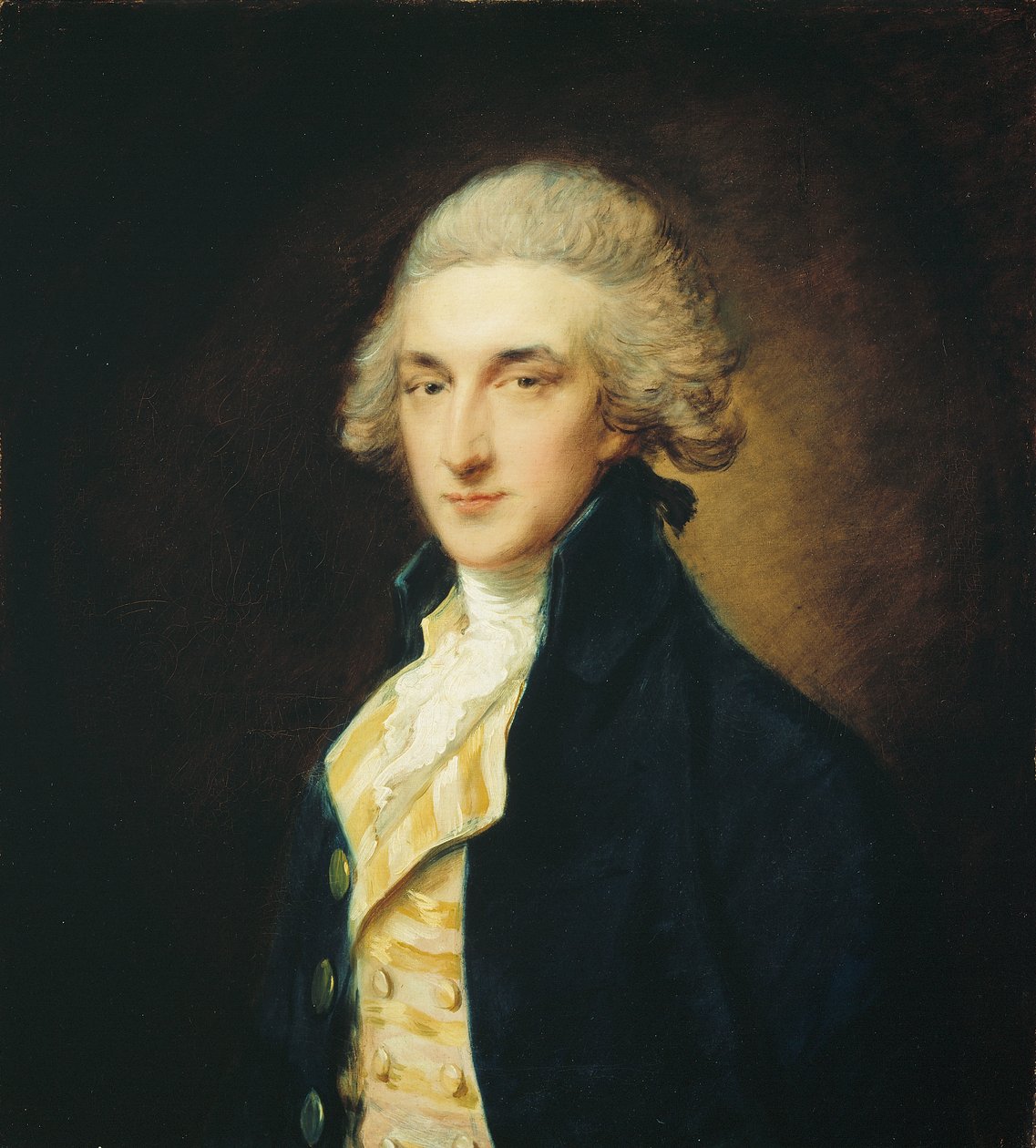Sir John Edward Swinburne, 1785 od Thomas Gainsborough