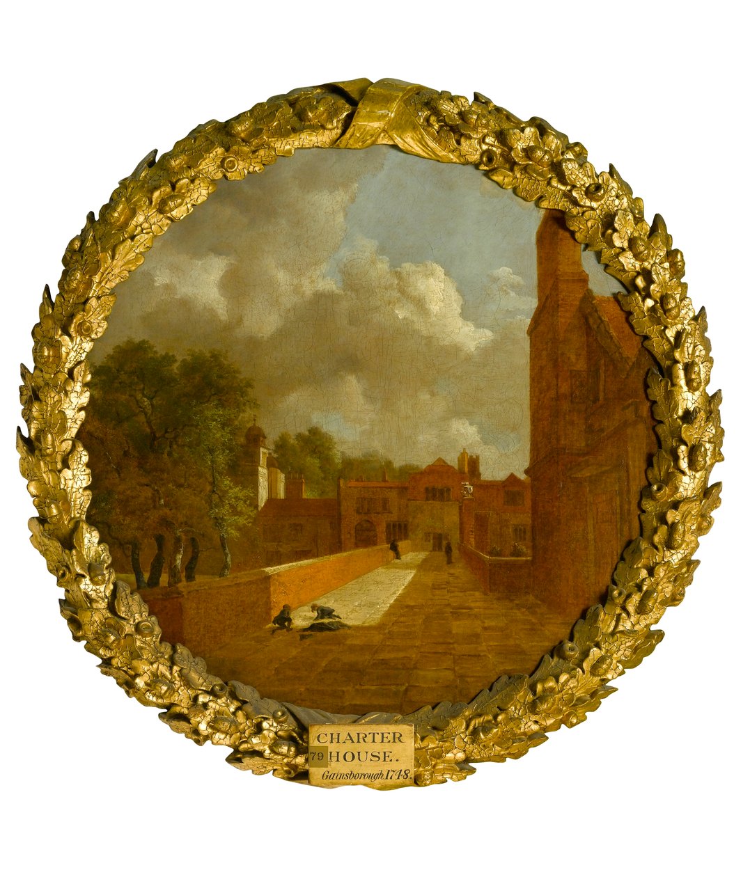 Charterhouse, Londýn, kolem roku 1748 od Thomas Gainsborough