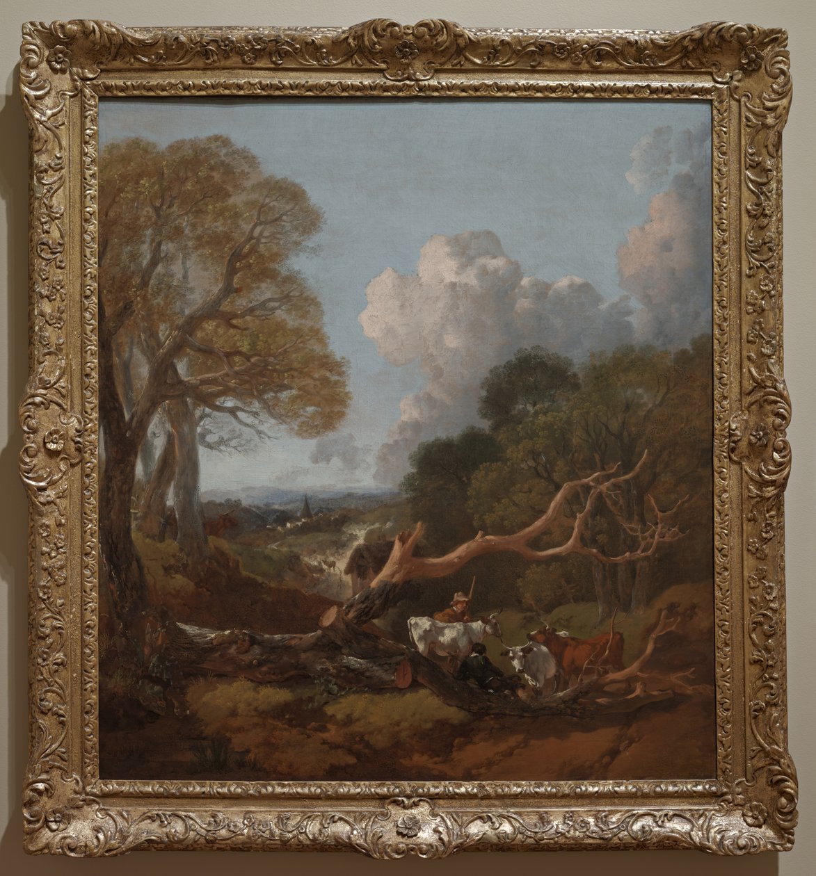 Padlý strom, pravděpodobně mezi 1750 a 1753 od Thomas Gainsborough