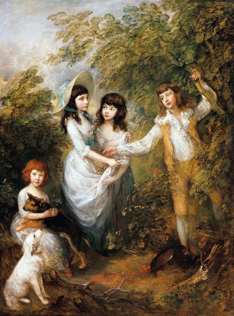 Marshamovy děti od Thomas Gainsborough