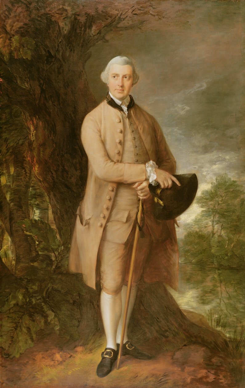 William Johnstone-Pulteney, pozdější 5. baronet, kolem roku 1772 od Thomas Gainsborough