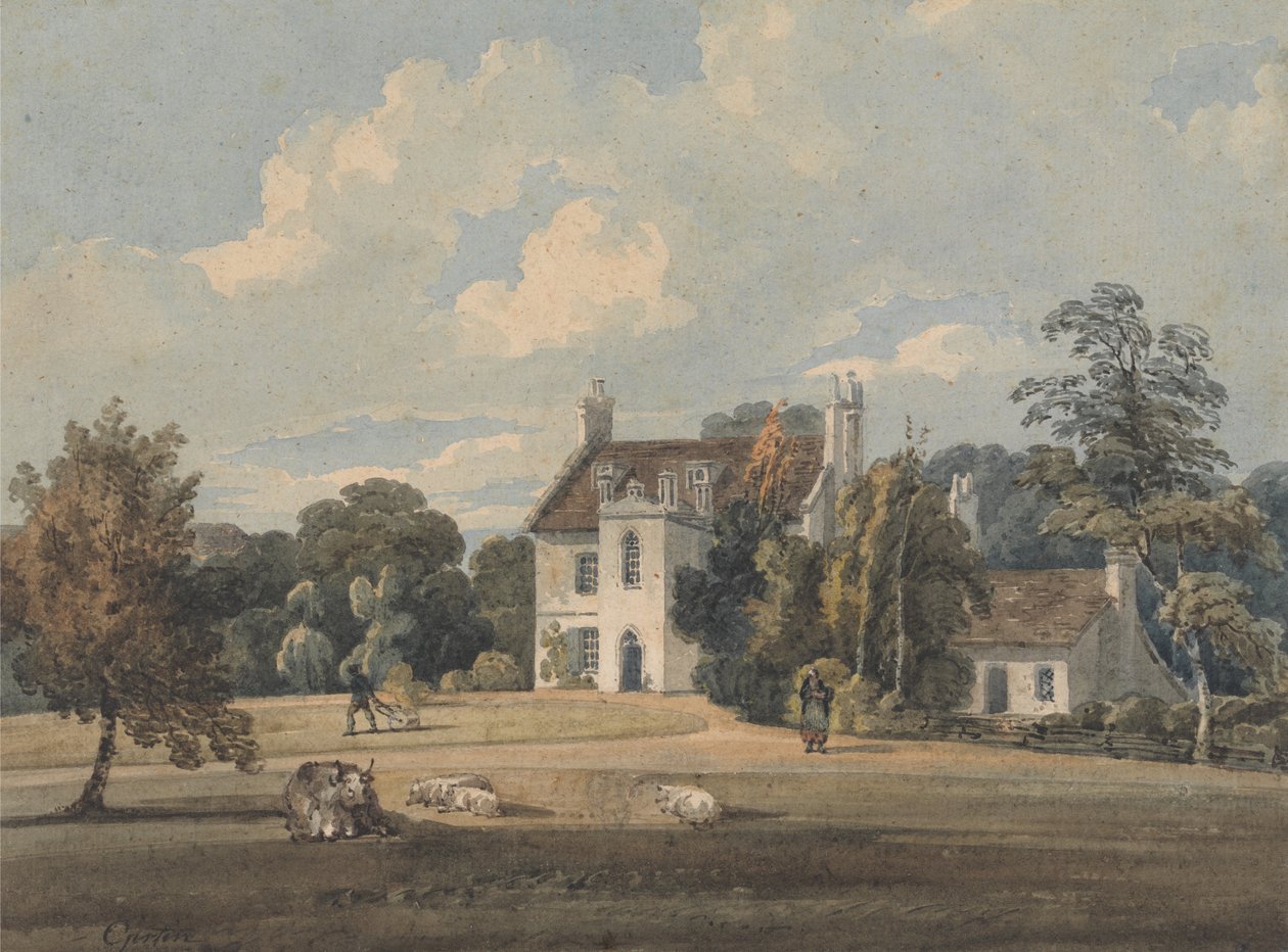 Chalfont Lodge, Buckinghamshire od Thomas Girtin