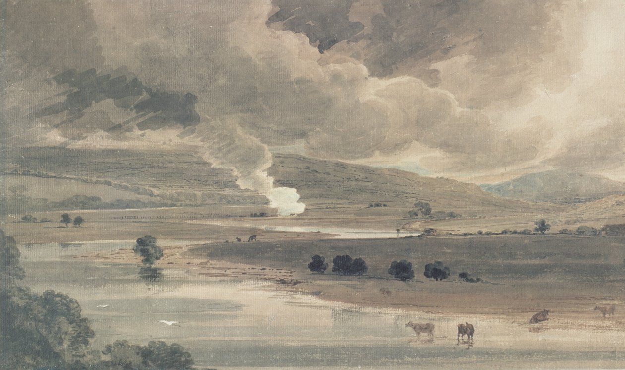 River Wharfe, 1801 od Thomas Girtin