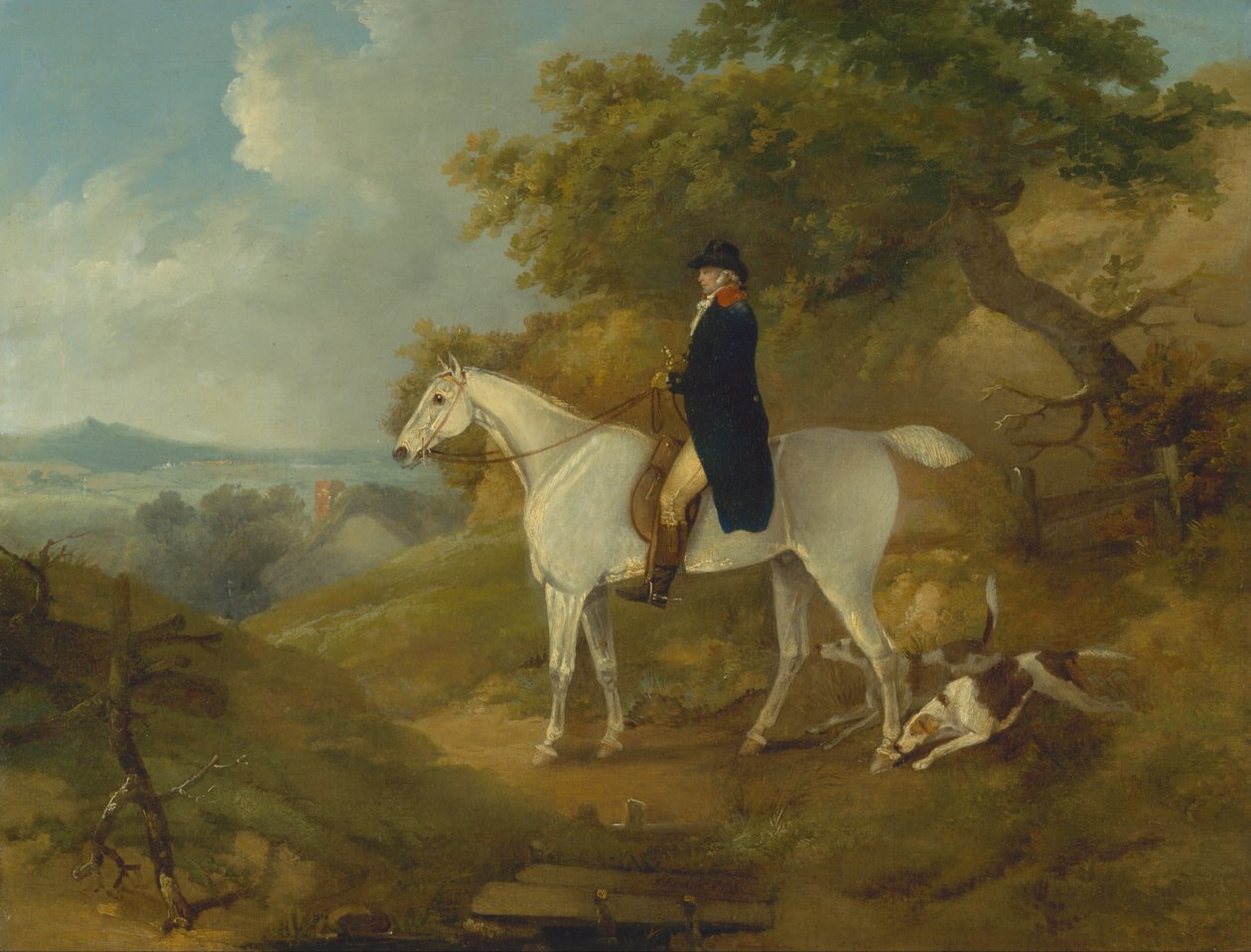 George Morland na svém Lovec od Thomas Hand
