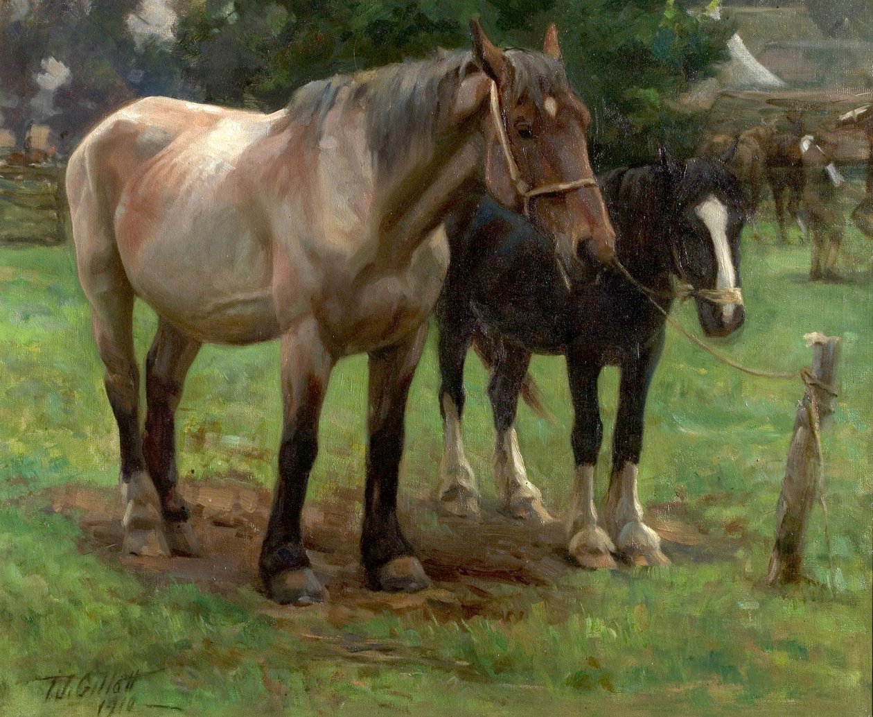 Country Fair, 1910 od Thomas J. Gillott