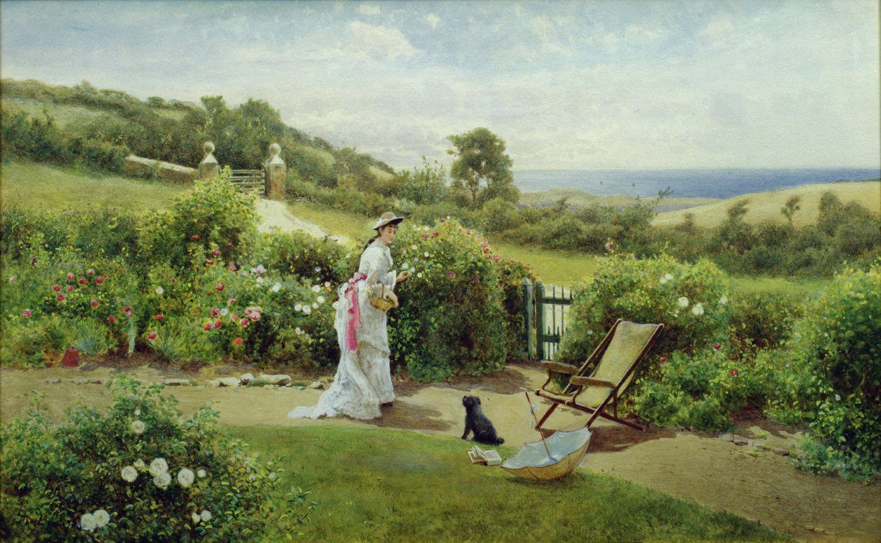 V zahradě, 1903 od Thomas James Lloyd