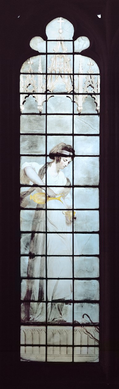Temperance (barevné sklo) od Thomas Jervais