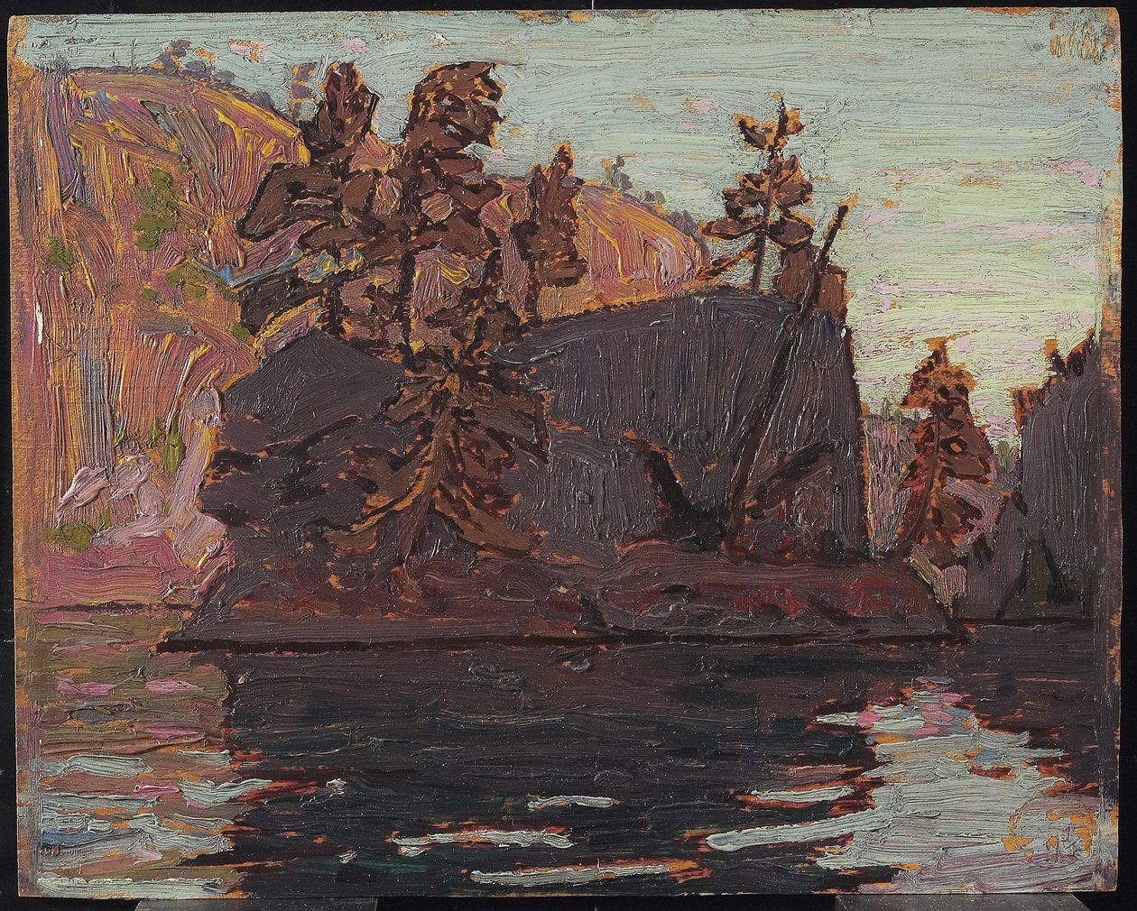 Petawawa Gorges, 1916 (olej na dřevěné desce) od Tom Thomson