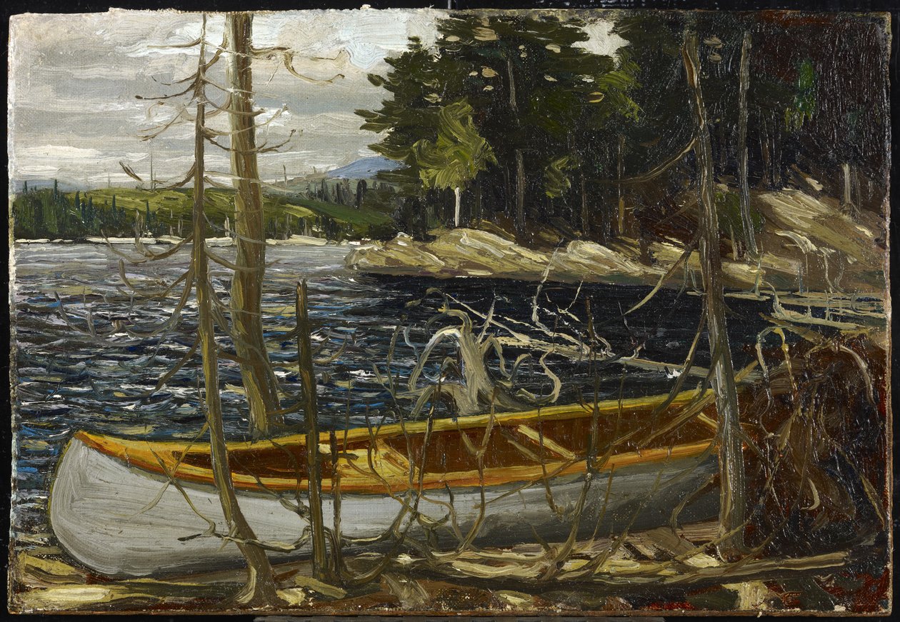 Kanoe, jaro nebo podzim 1914 od Tom Thomson
