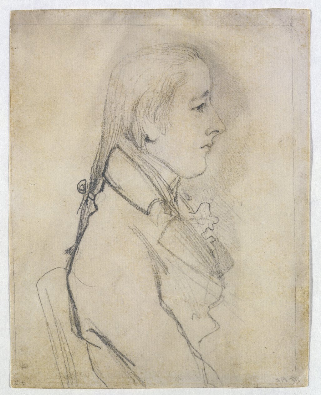 Portrét Williama Pitta (křída na papíře) od Thomas Lawrence