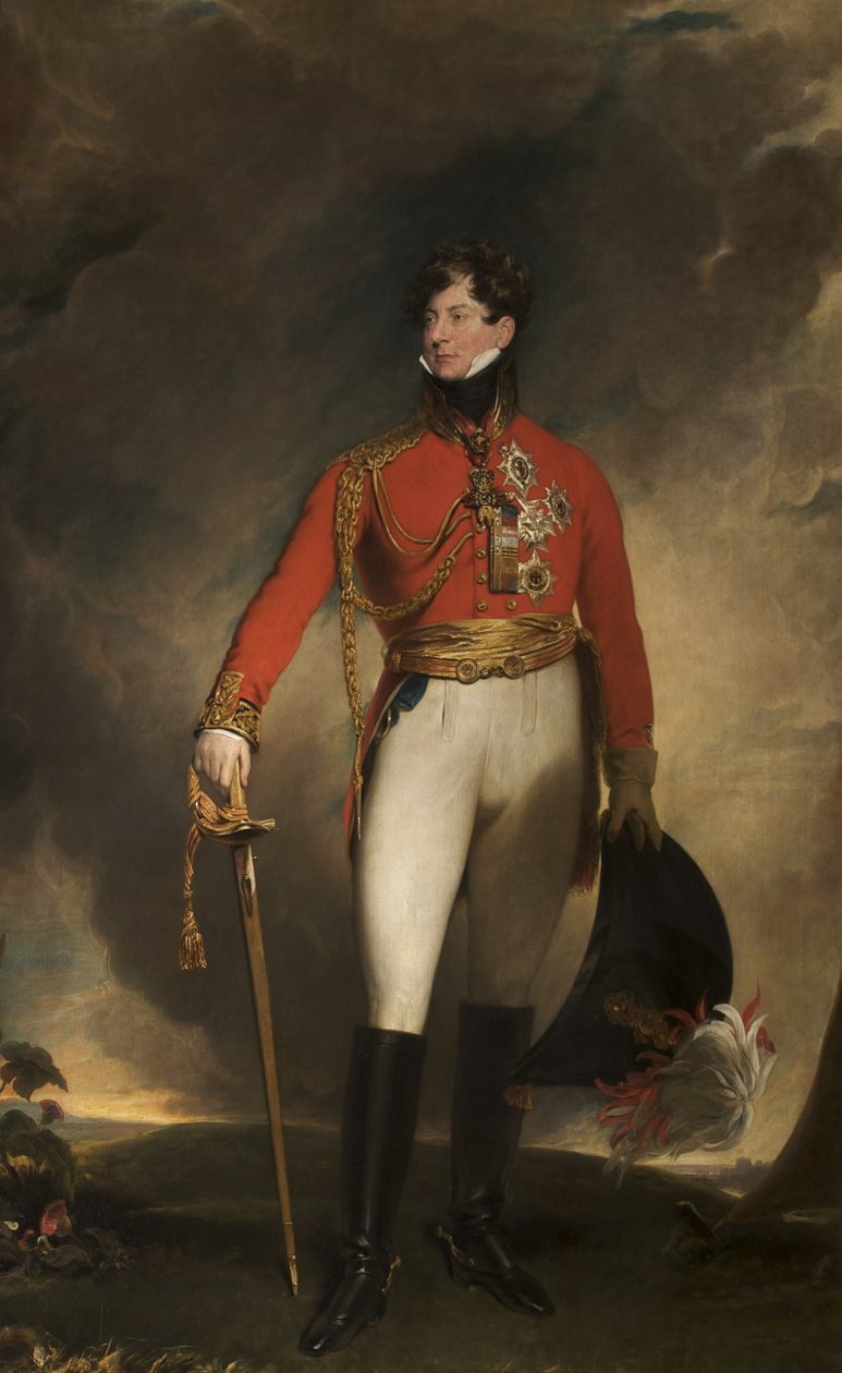 princ regent, později Jiří IV od Thomas Lawrence