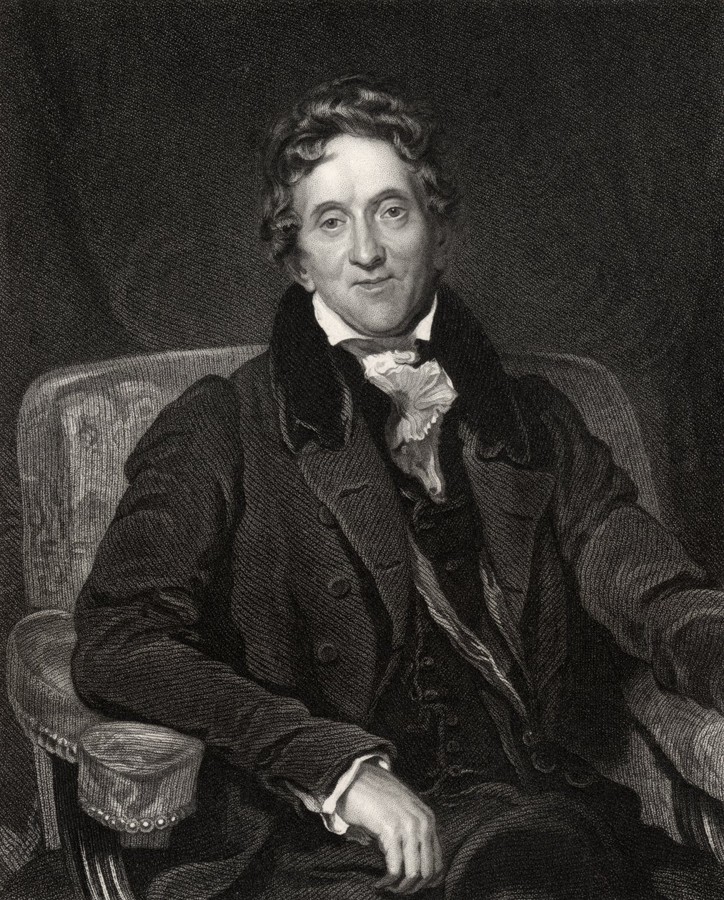 Sir John Soane, vyrytý J. Thomsonem, z 