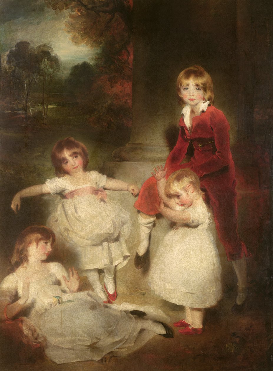 Děti Johna Angersteina (1735-1823) od Thomas Lawrence
