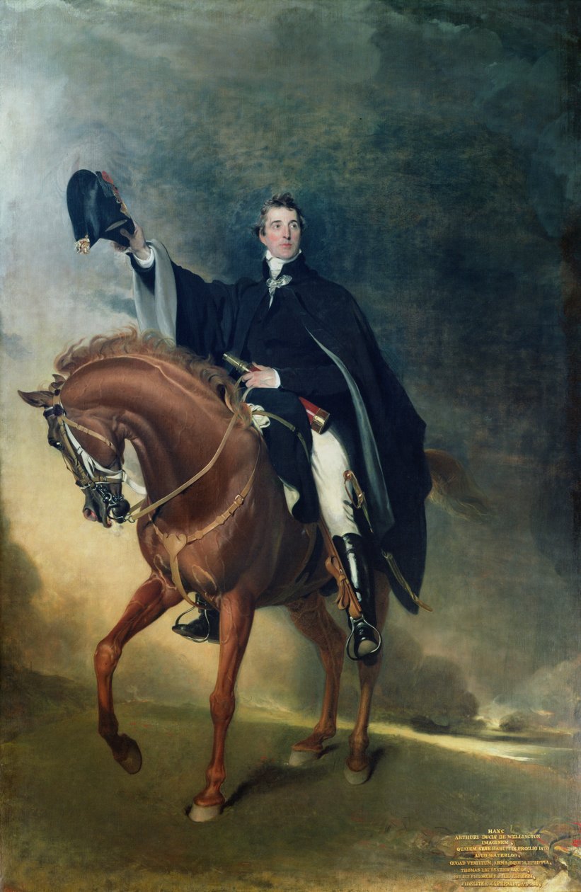vévoda z Wellingtonu od Thomas Lawrence