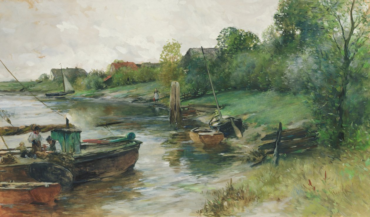 Pohled na Este v Cranz, 18881889 od Thomas Ludwig Herbst