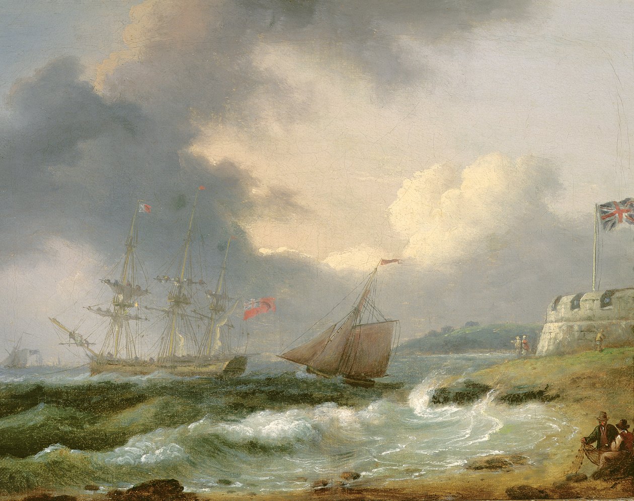 Z eskadry, Cowesi od Thomas Luny