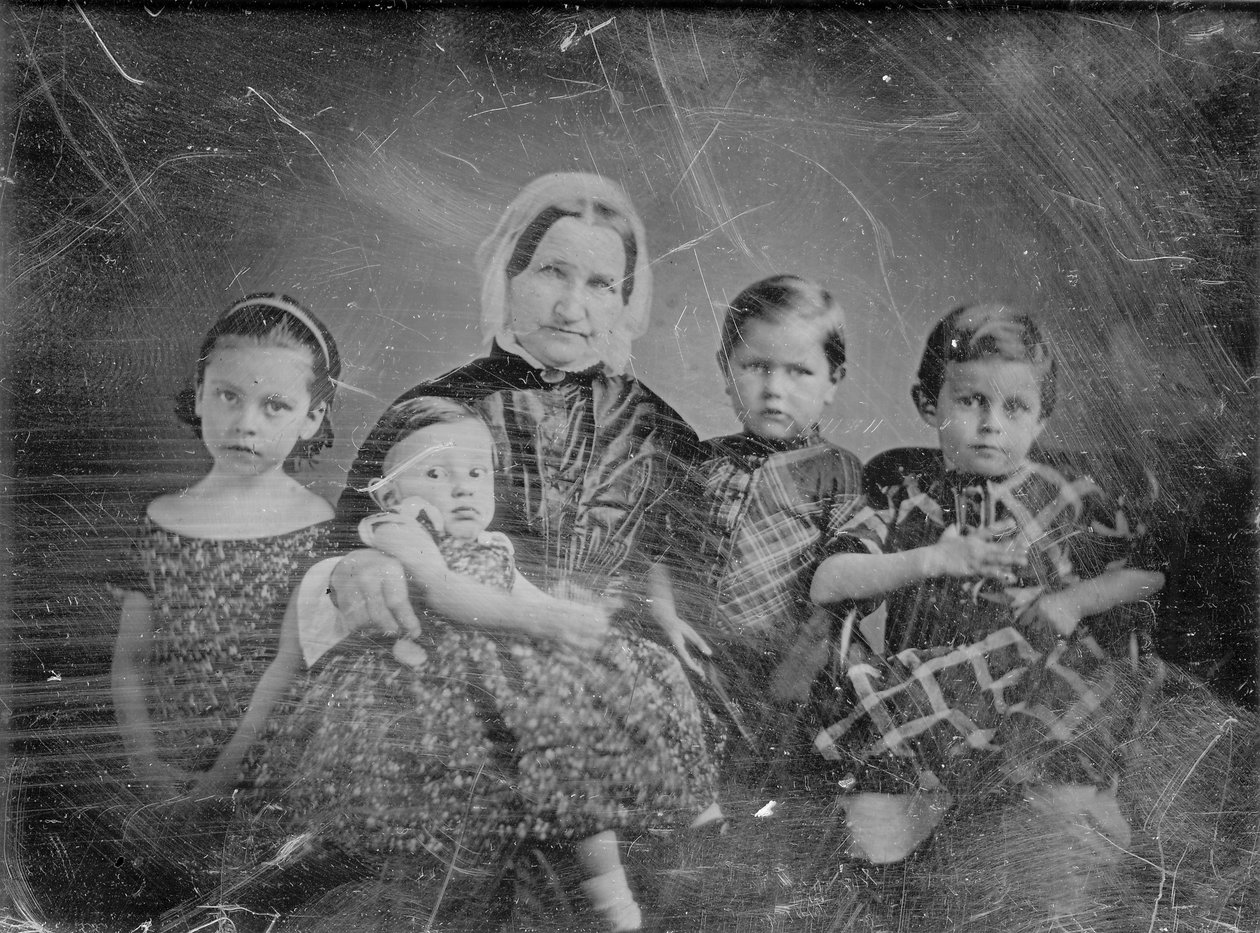 Paní Ernst Carl Angelrodt (Eliza Westhoff) a děti od Thomas M. Easterly