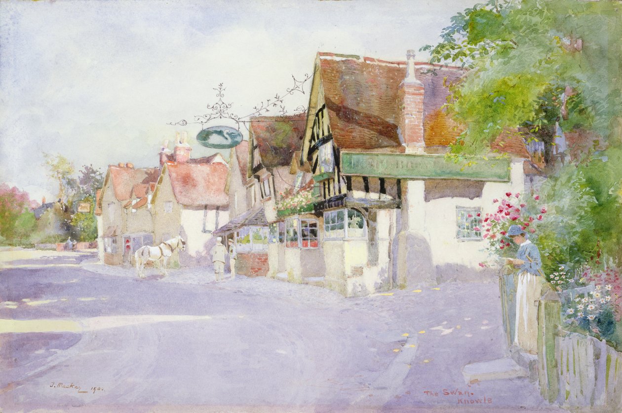 Vesnice Knowle od Thomas Mackay
