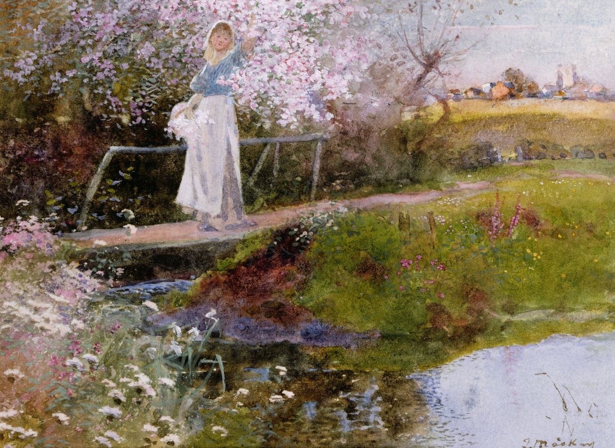 The Orchard Brook od Thomas Mackay