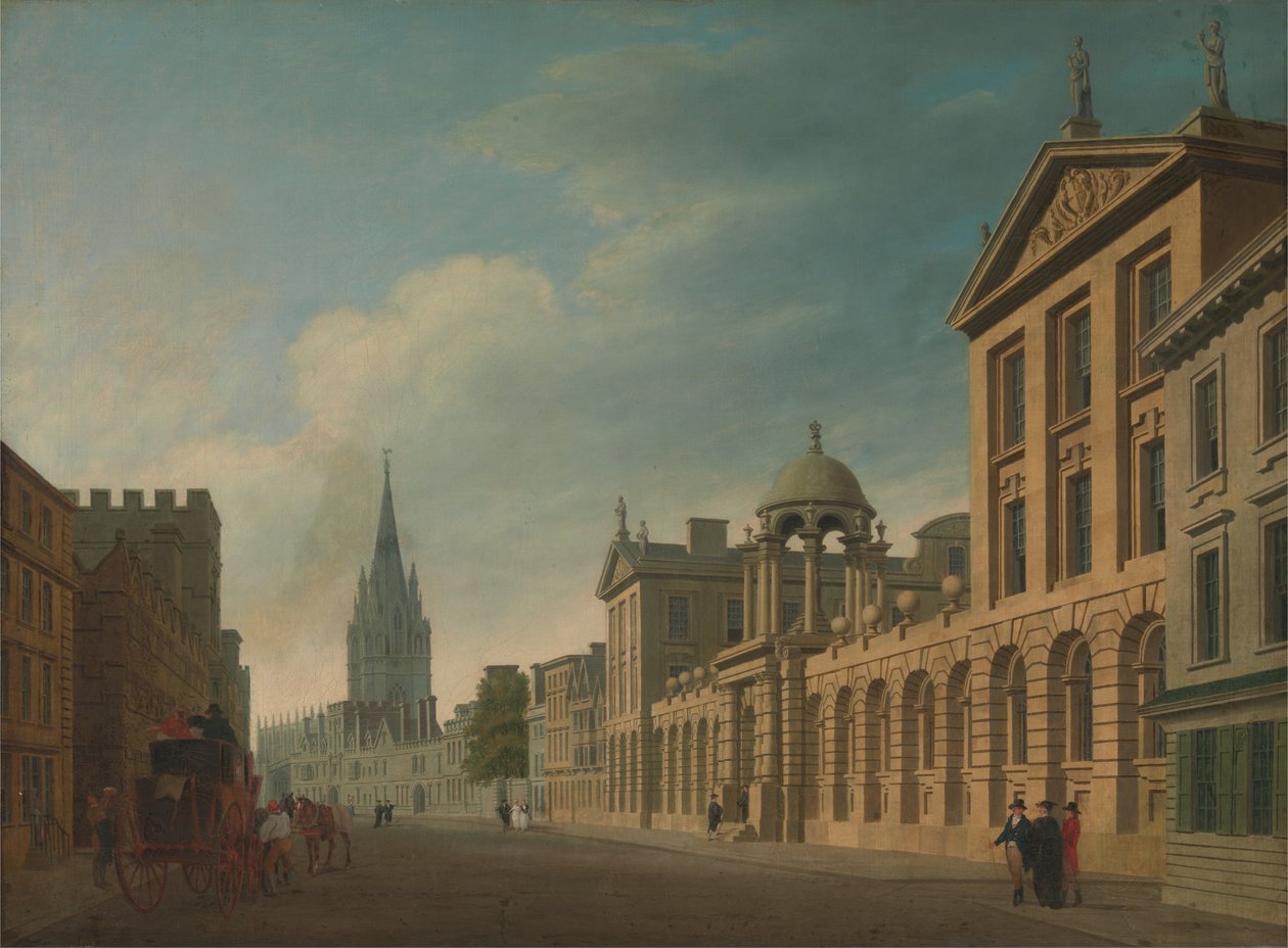 High Street, Oxford od Thomas Malton Jnr.
