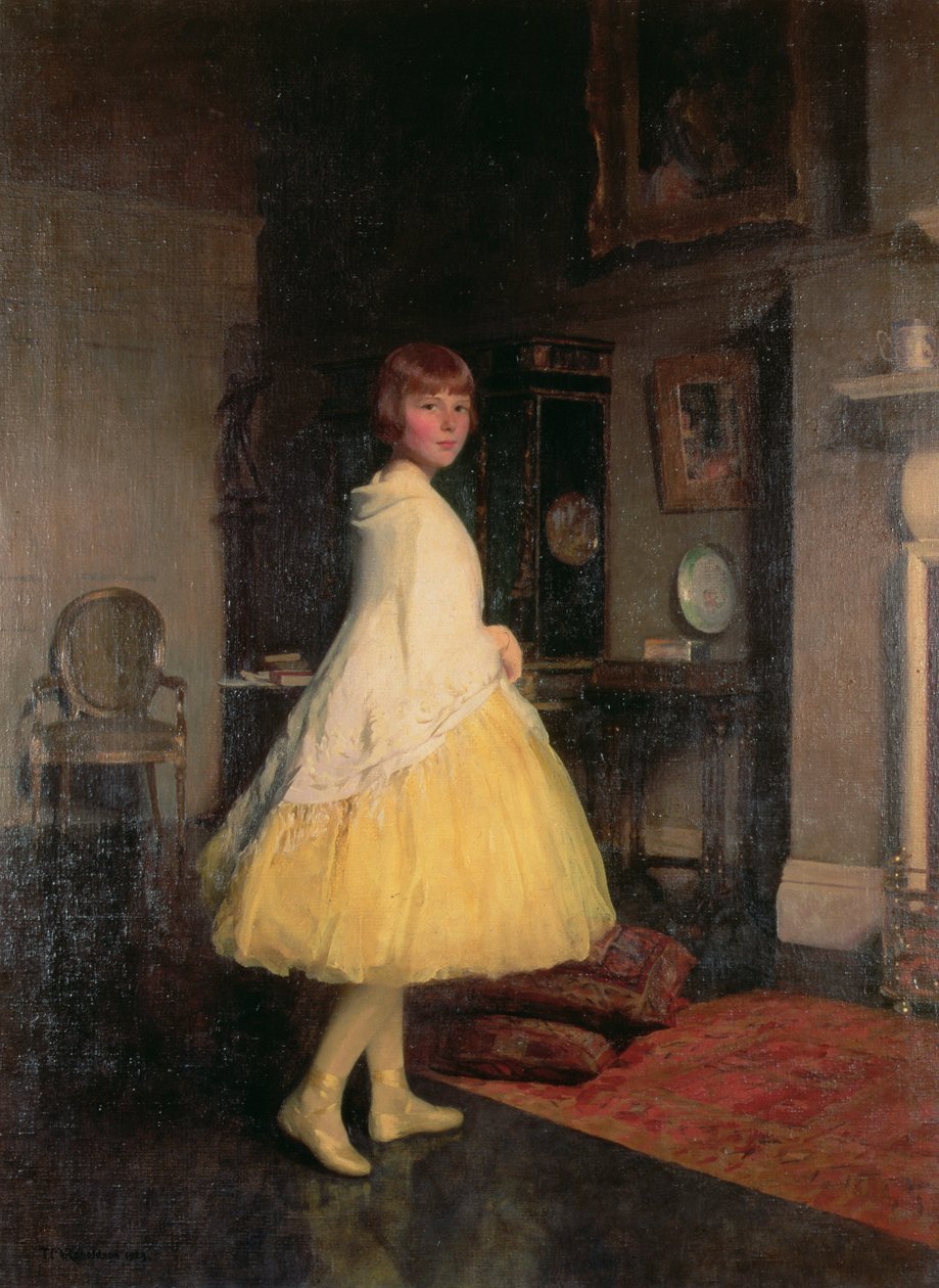 Lesley ve studiu, 1923 od Thomas Martine Ronaldson
