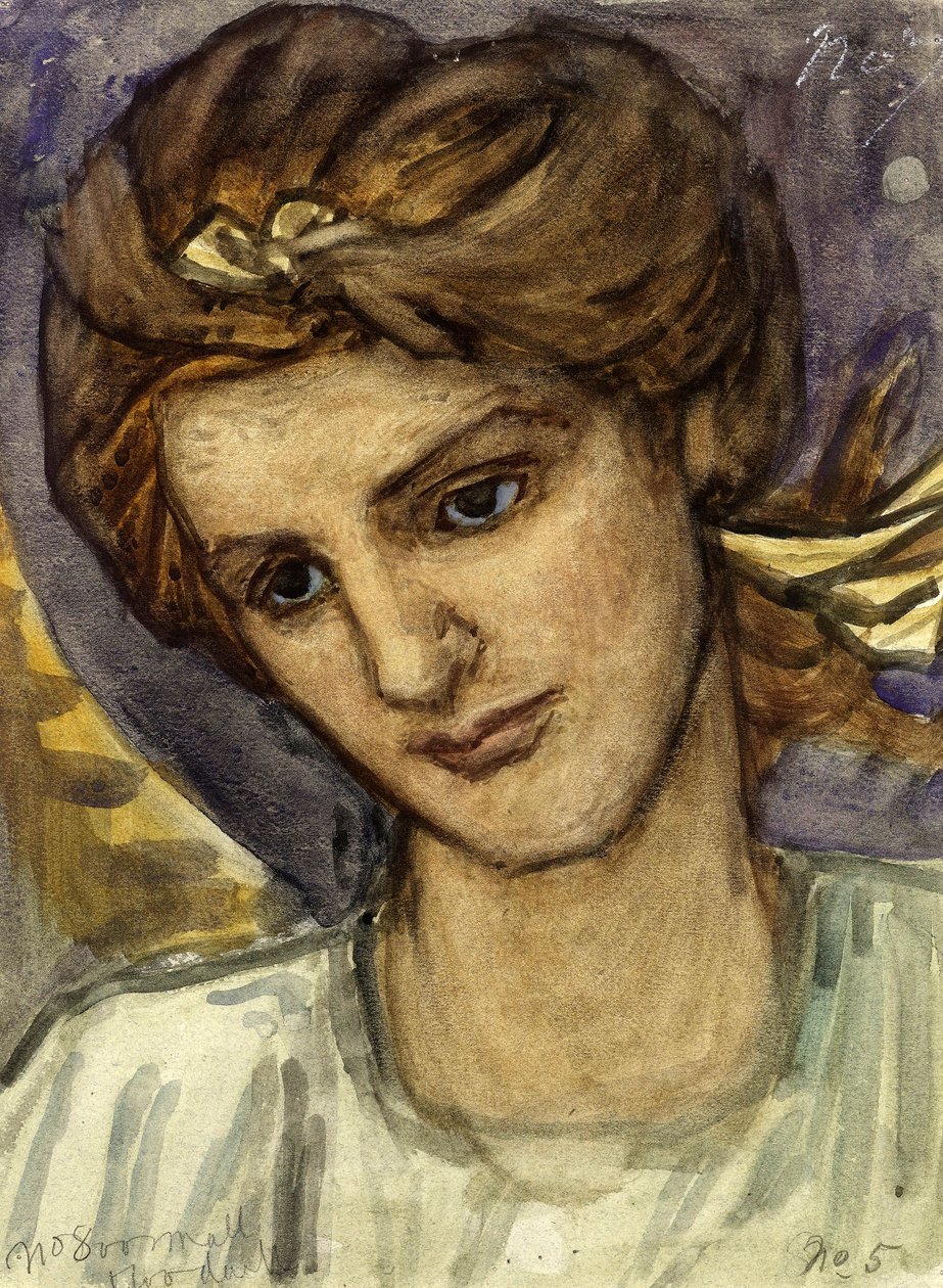Svatá Kateřina, kolem roku 1899 od Thomas Matthews Rooke