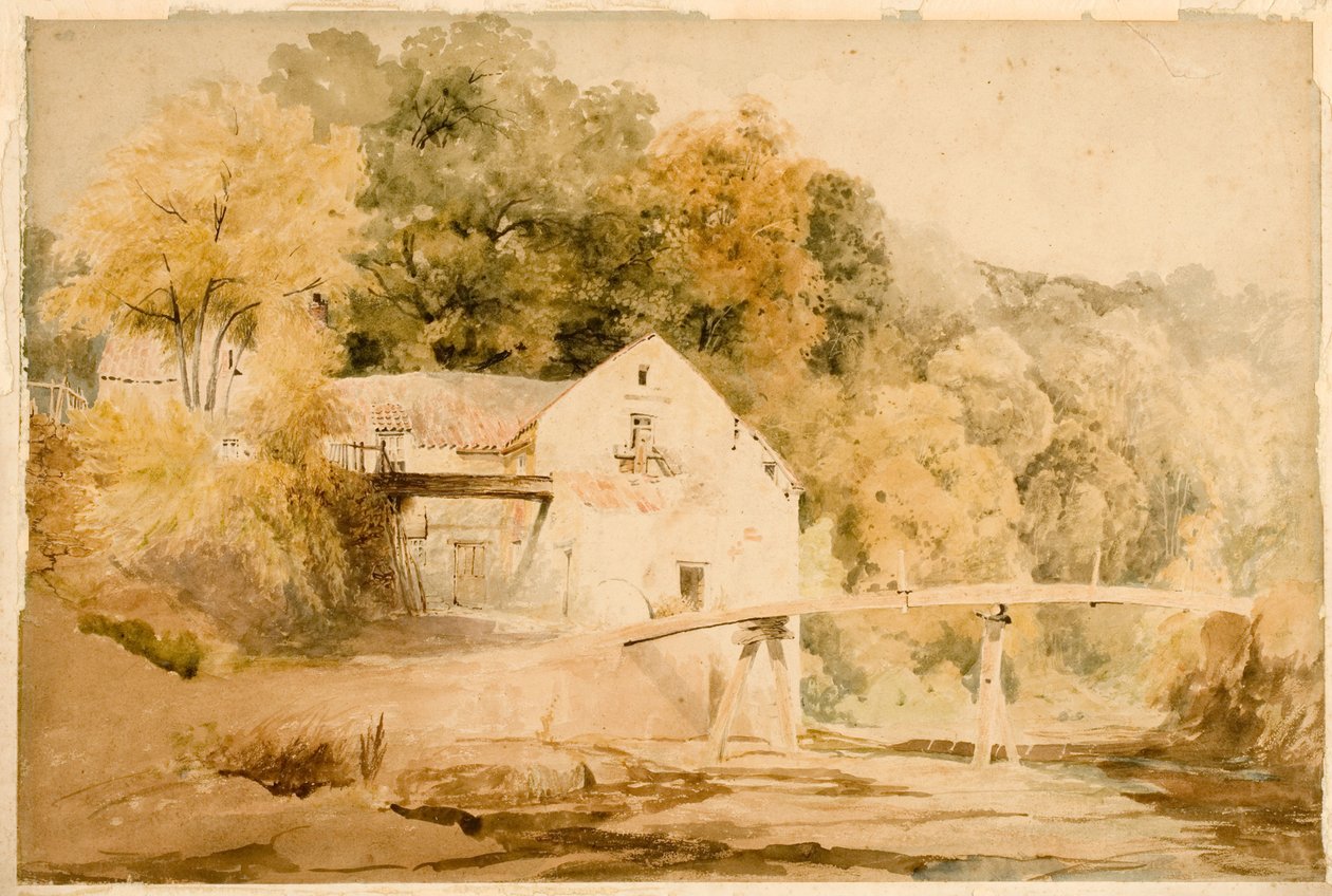 The Old Flint Mill na Ouseburn (barva karoserie) od Thomas Miles II Richardson