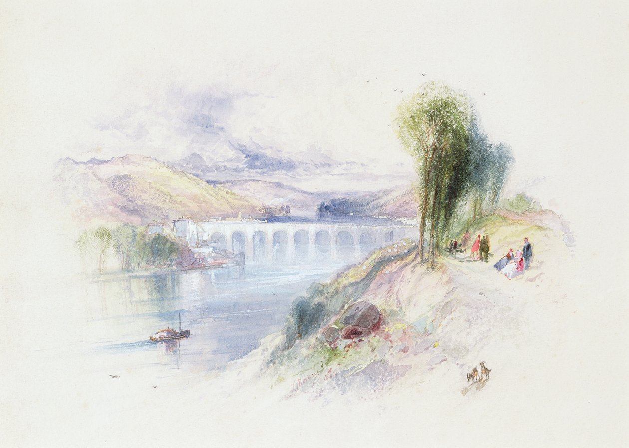 Řeka Schuylkill od Thomas Moran