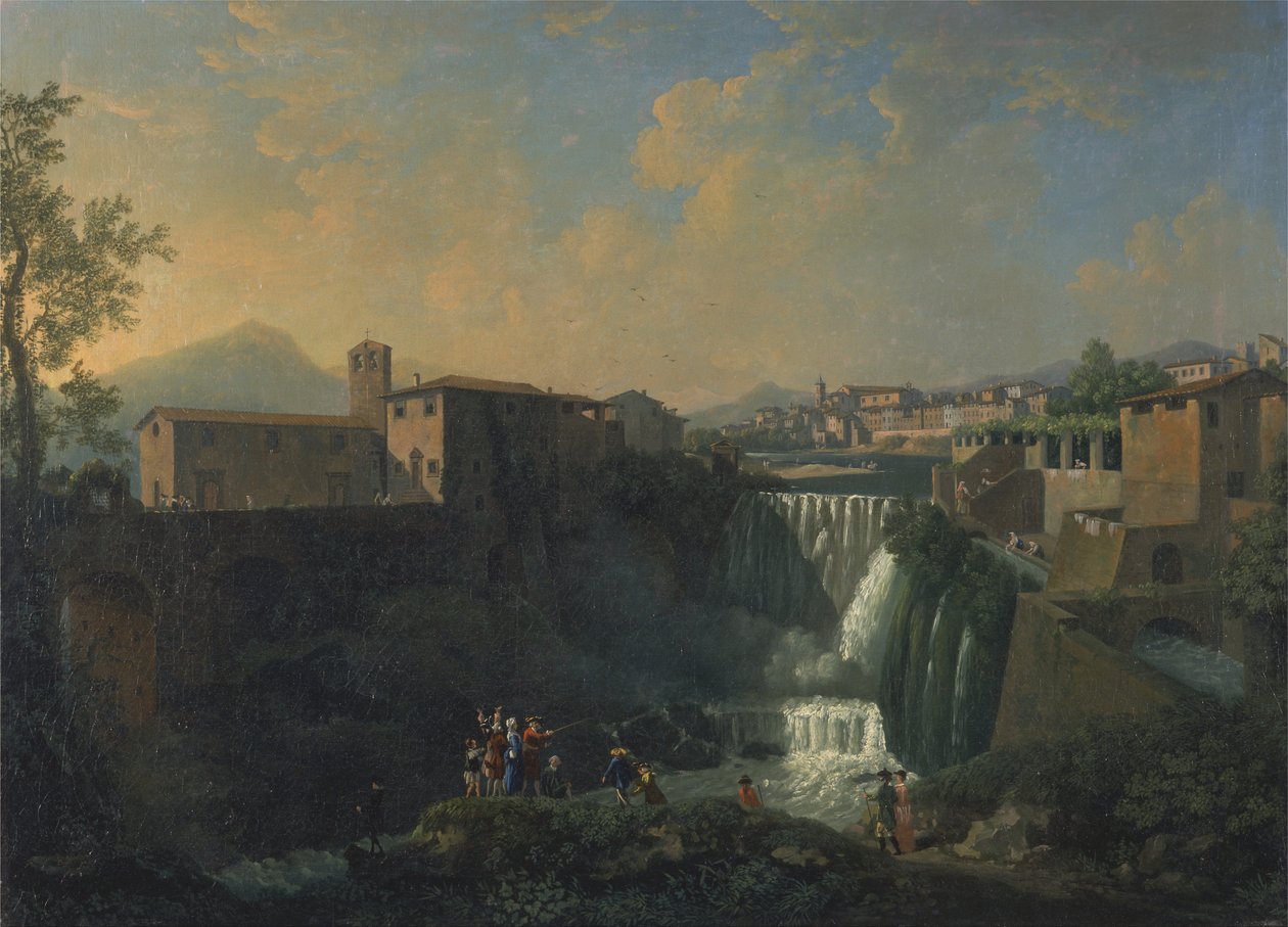 Pohled na Tivoli od Thomas Patch