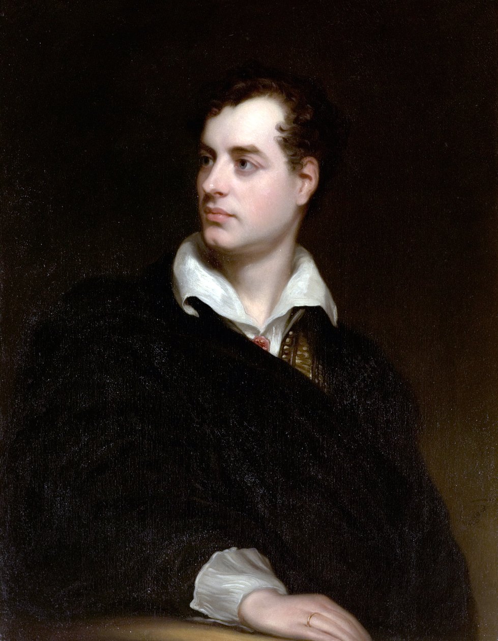 6. lord Byron, 1813 od Thomas Phillips