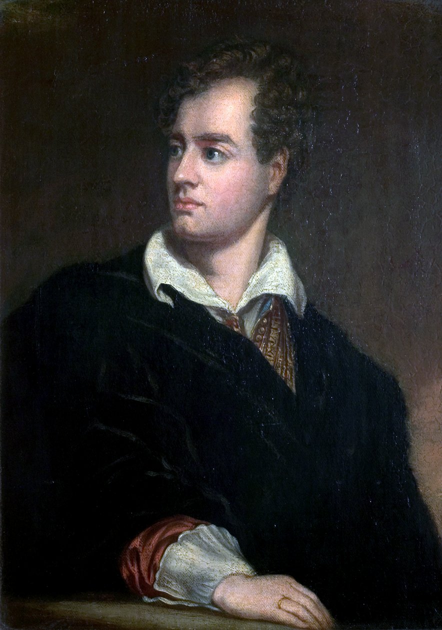 6. lord Byron, kolem roku 1813 od Thomas Phillips