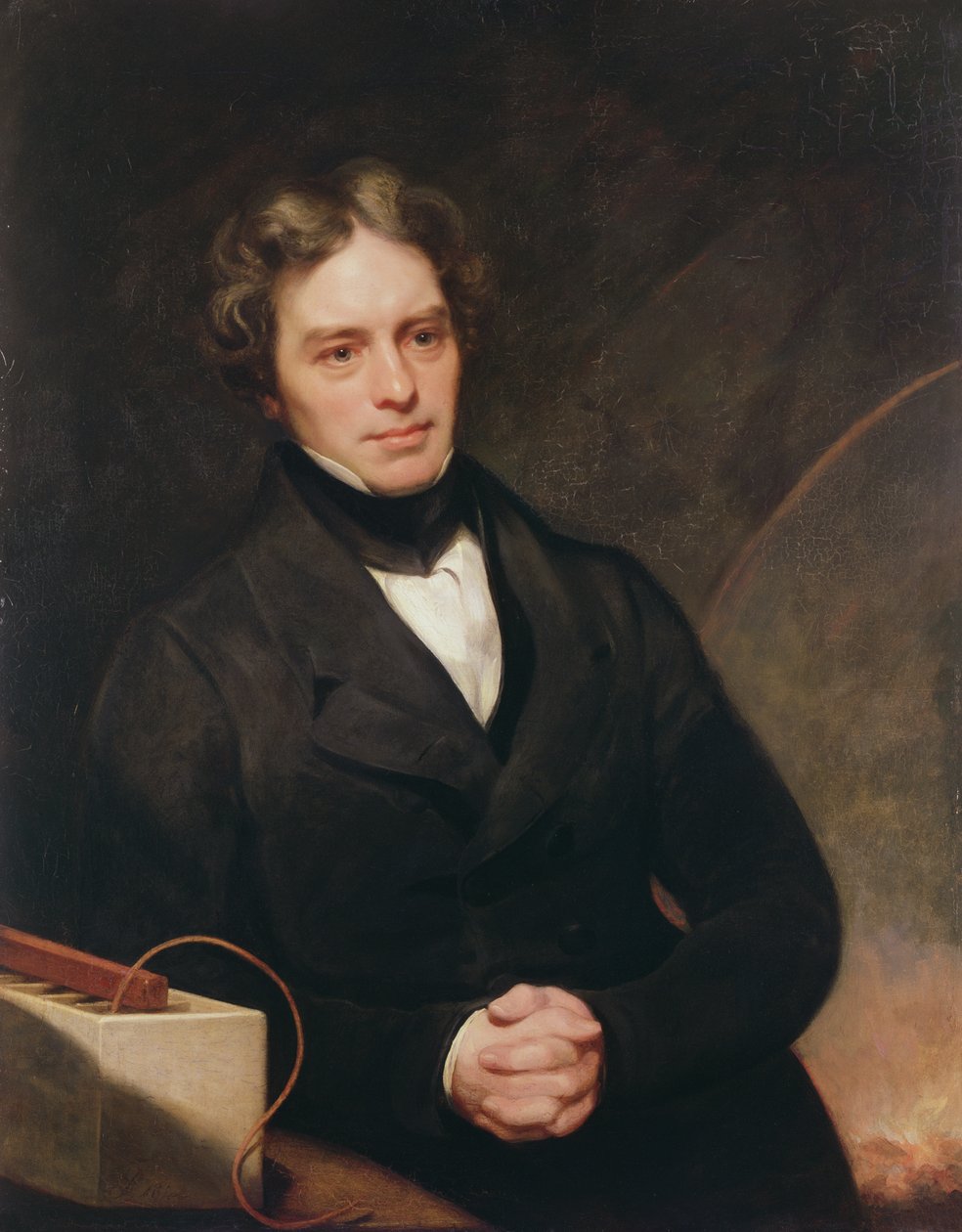 Portrét Michaela Faradaya (1791-1867) 1841-42 od Thomas Phillips