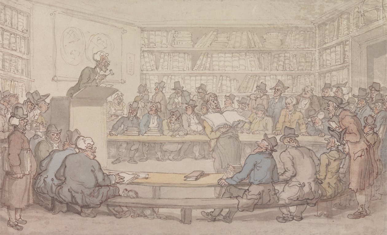 Aukce knihy od Thomas Rowlandson