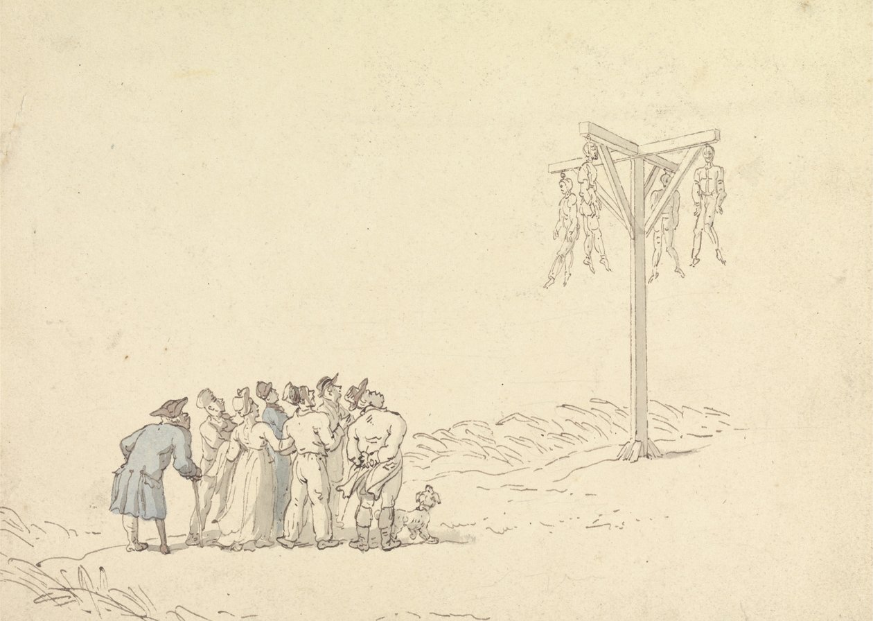 Dav Gibbetem od Thomas Rowlandson
