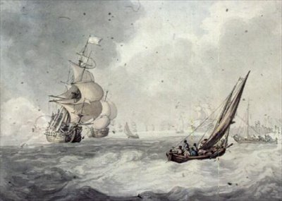 Pozdrav z Portsmouthu (wc) od Thomas Rowlandson