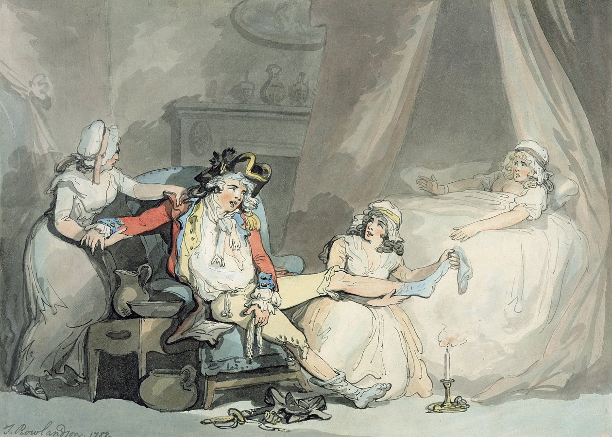 Čtyři hodiny ve městě od Thomas Rowlandson