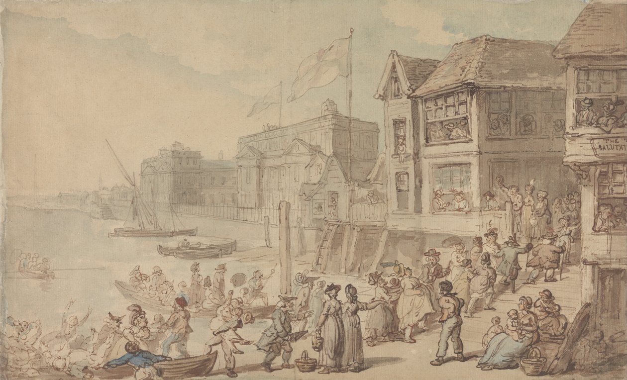 Greenwich od Thomas Rowlandson