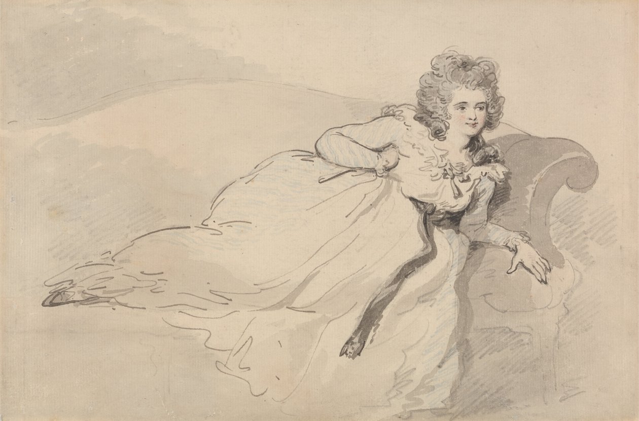 Paní Abingtonová od Thomas Rowlandson