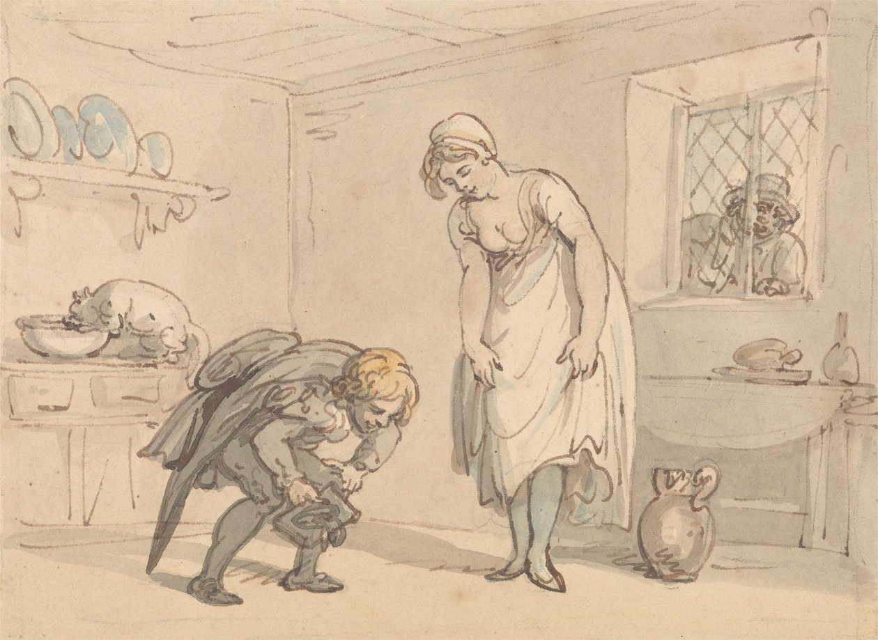 Nové boty od Thomas Rowlandson