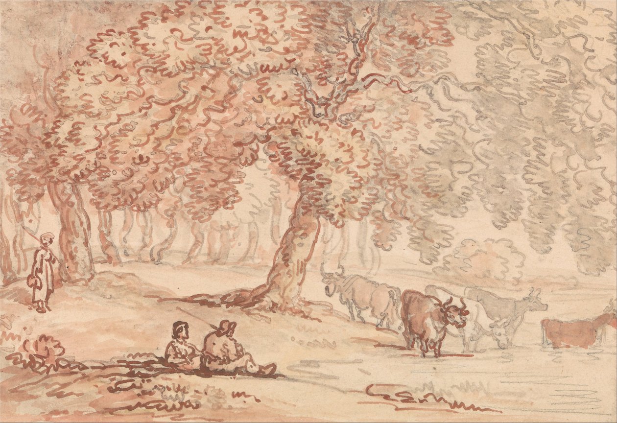 Richmond Park od Thomas Rowlandson