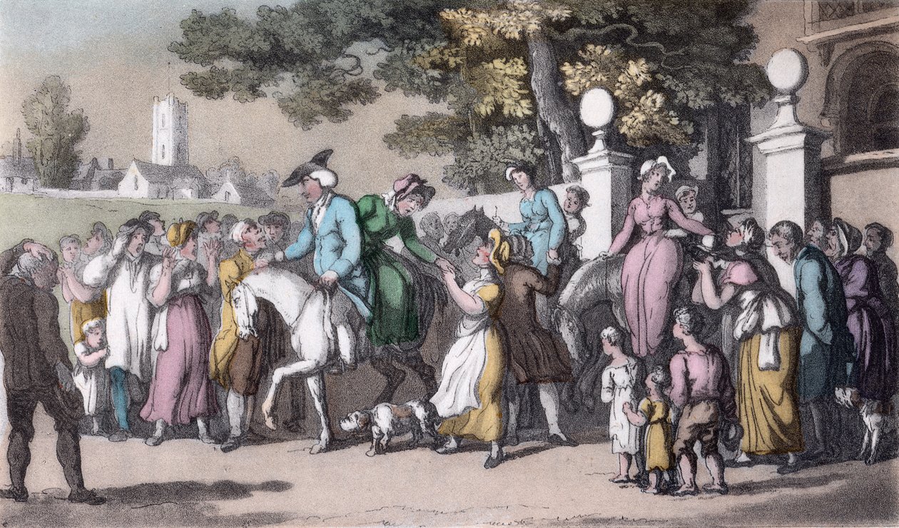 The Departure from Wakefield, ilustrace z 